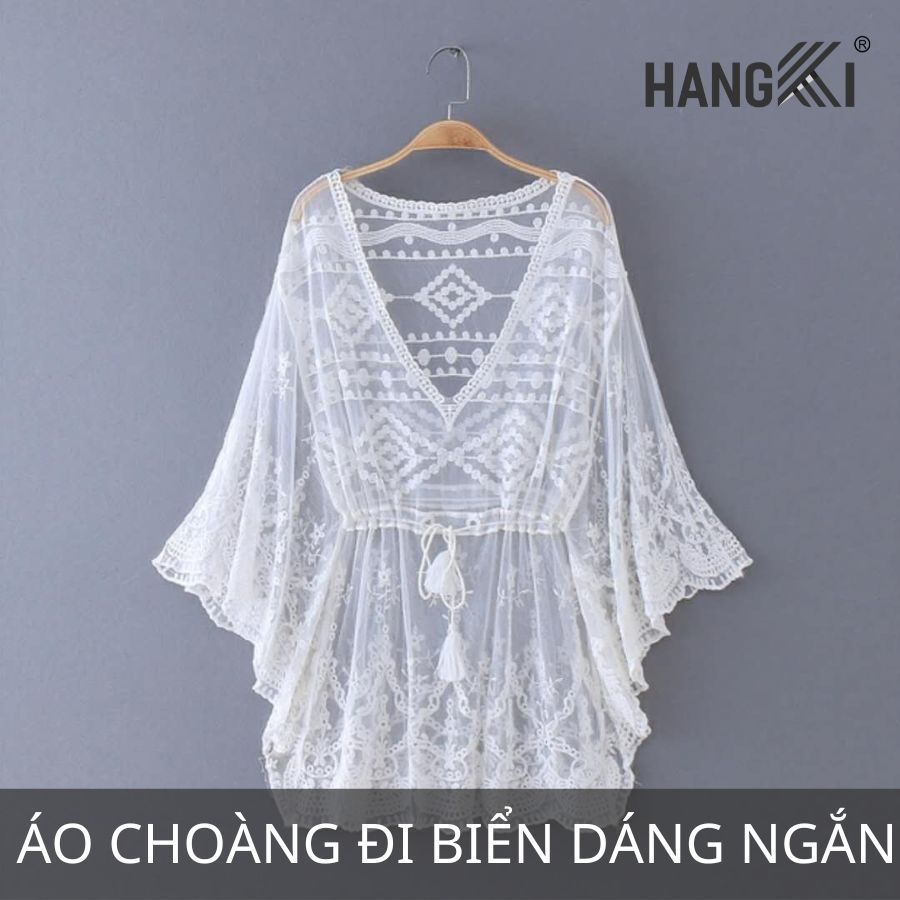 áo choàng đi biển ngắn