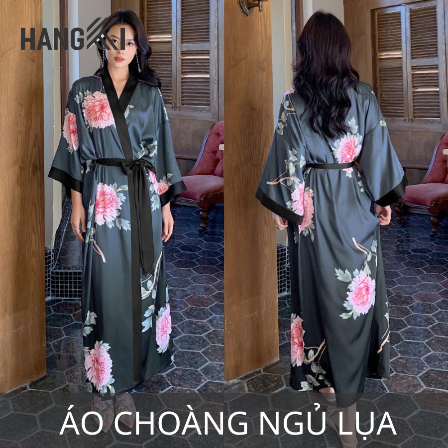 áo choàng ngủ lụa