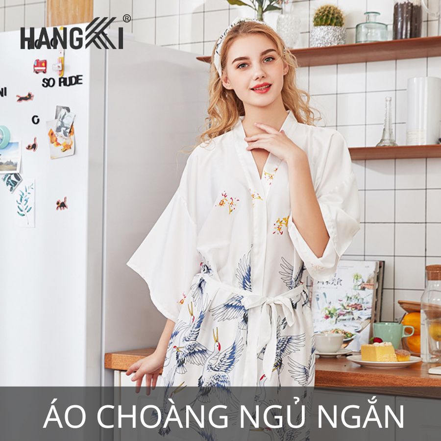 áo choàng ngủ ngắn