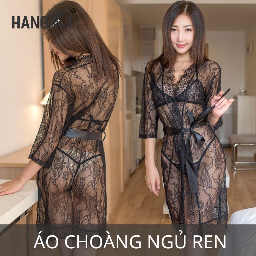 áo choàng ngủ ren