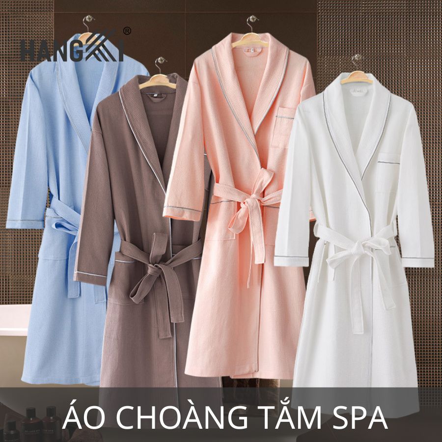 áo choàng tắm spa