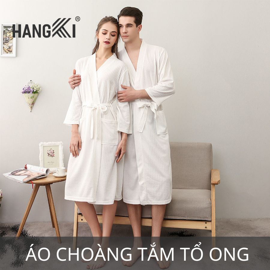 áo choàng tắm tổ ong