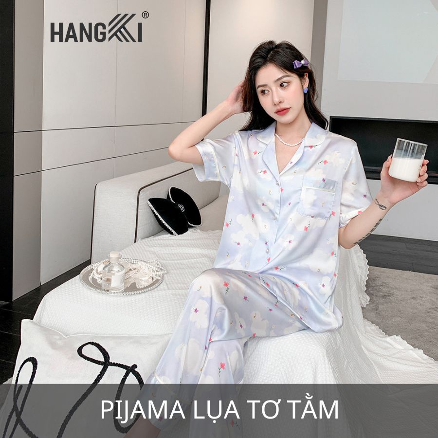 pijama lụa tơ tằm