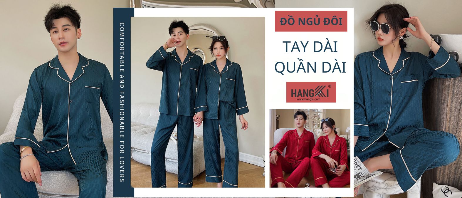 ĐỒ NGỦ PIJAMA ĐÔI