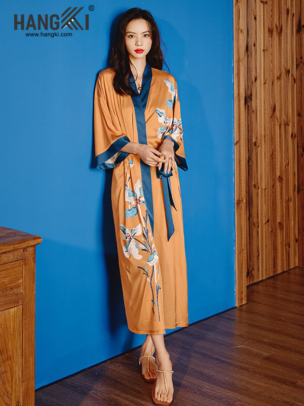 VCH194 - Áo Choàng Ngủ Dài Nữ