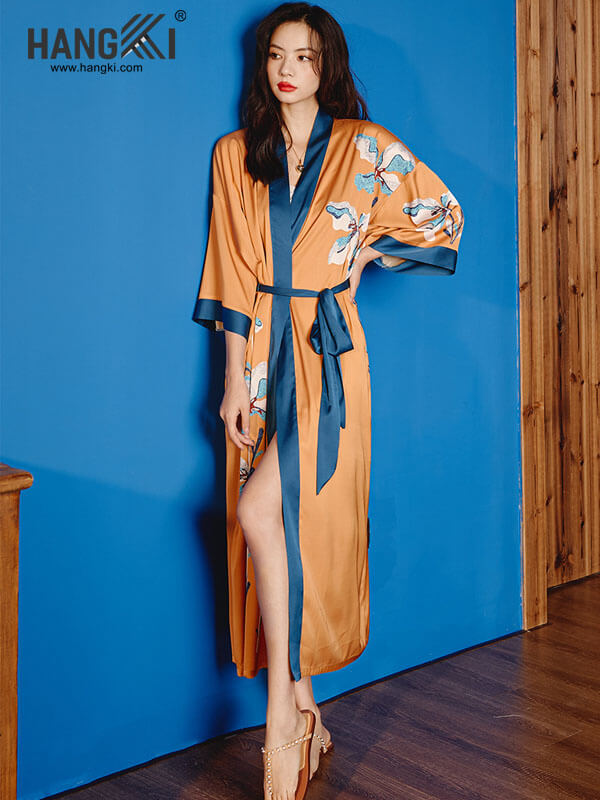 VCH194 - Áo Choàng Ngủ Dài Nữ