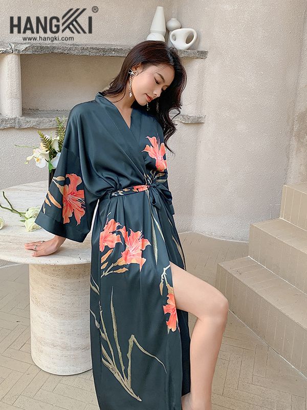 VCHG30 - Choàng ngủ lụa dài