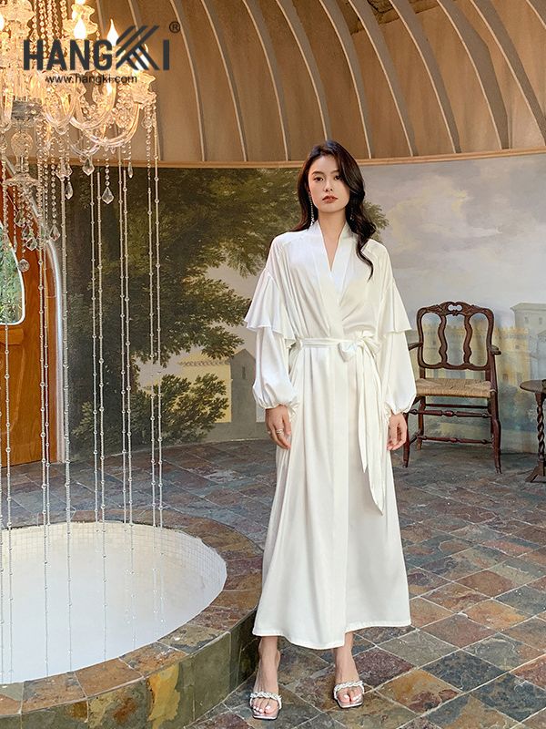 VCHG55 - Choàng ngủ lụa dài