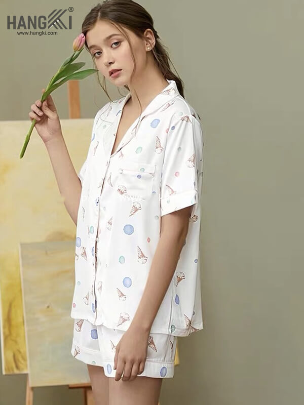 DN142 – Đồ Bộ Pijama Nữ Ngắn