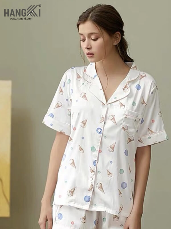 DN142 – Đồ Bộ Pijama Nữ Ngắn
