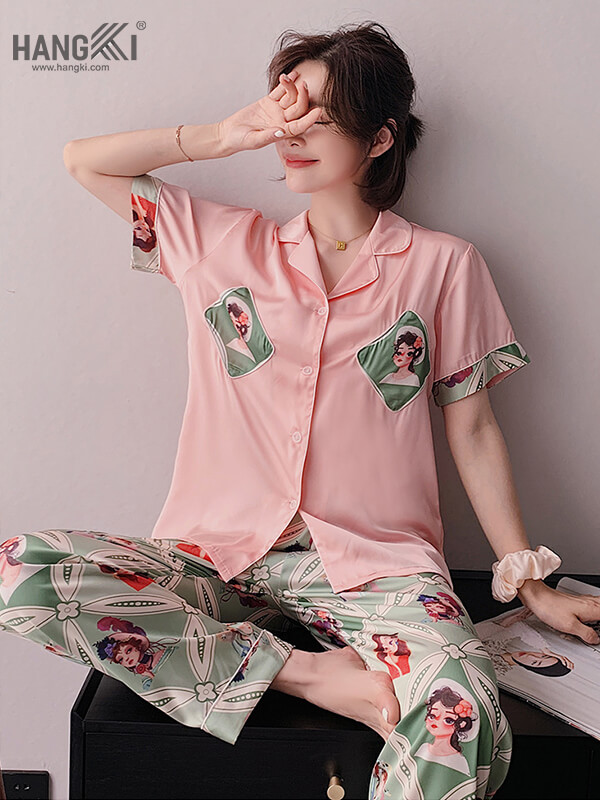 DD286 – Pijama Nữ Tay Ngắn Cộc
