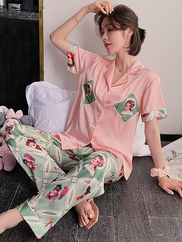 DD286 – Pijama Nữ Tay Ngắn Cộc