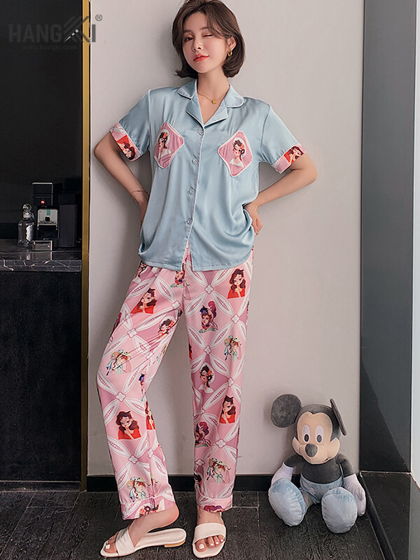 DD286 – Pijama Nữ Tay Ngắn Cộc