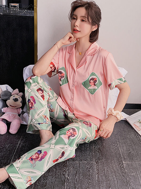 DD286 – Pijama Nữ Tay Ngắn Cộc
