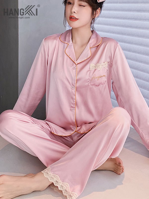 DD225 – Đồ Bộ Pijama Dài Tay Nữ