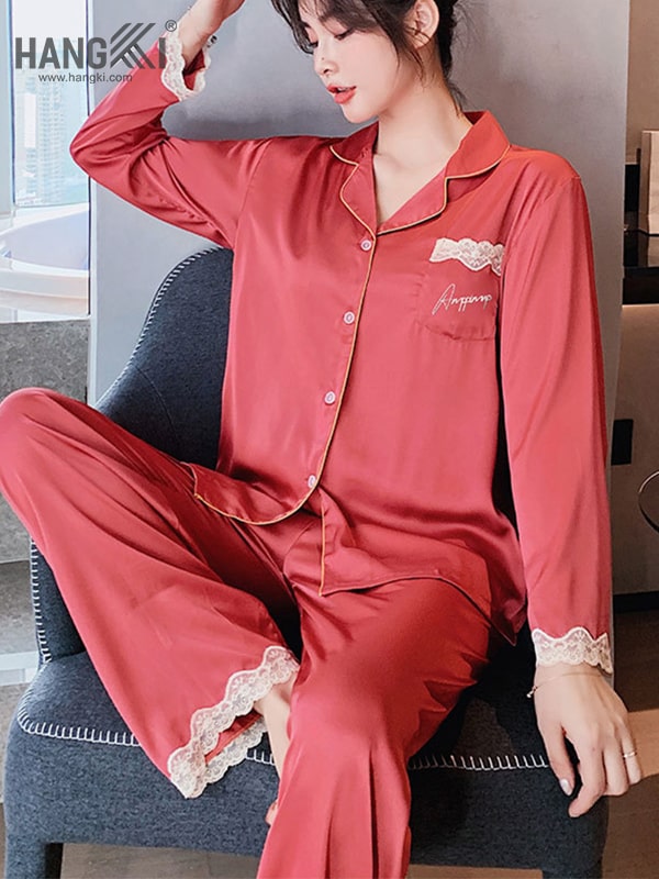 DD225 – Đồ Bộ Pijama Dài Tay Nữ